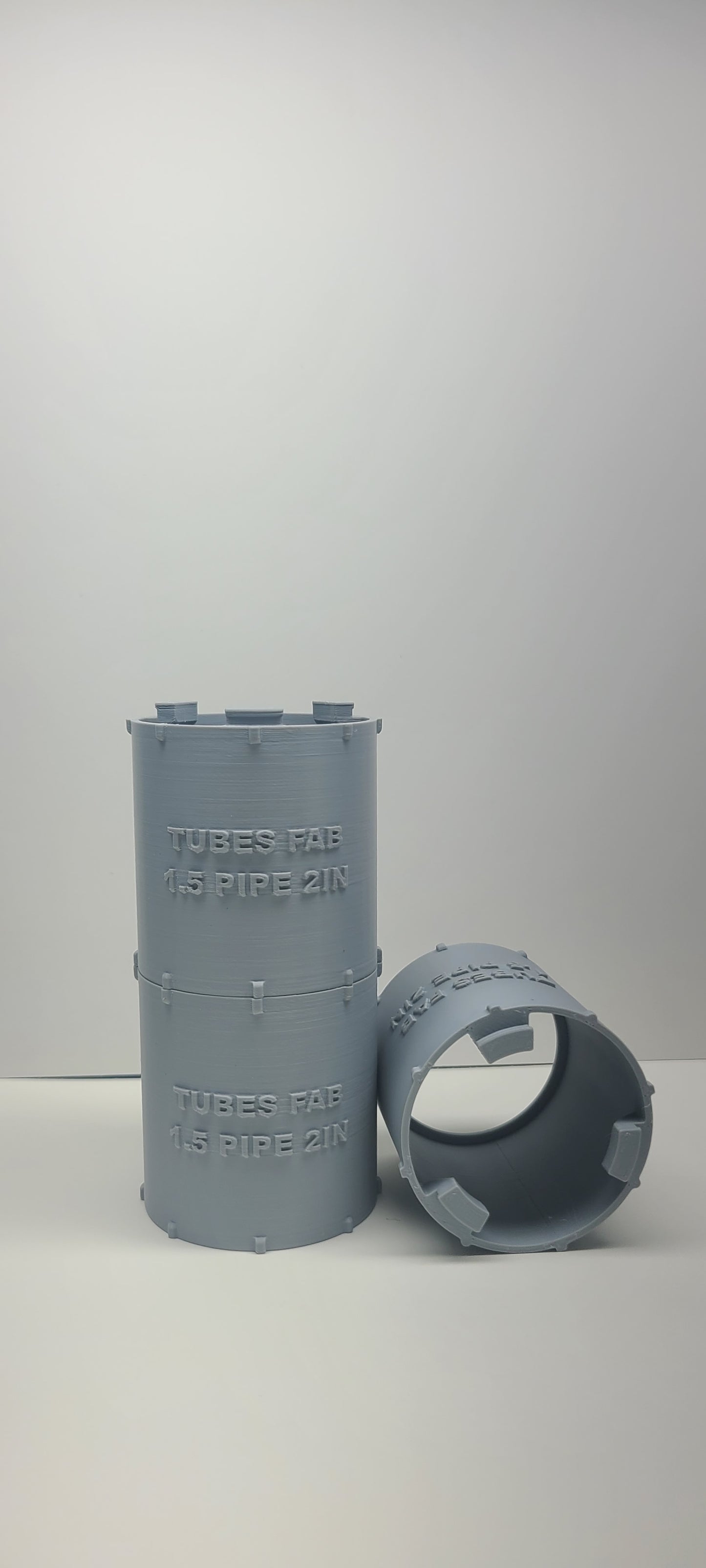 1.5" Pipe Snap Together Fabrication Mock Up Fittings